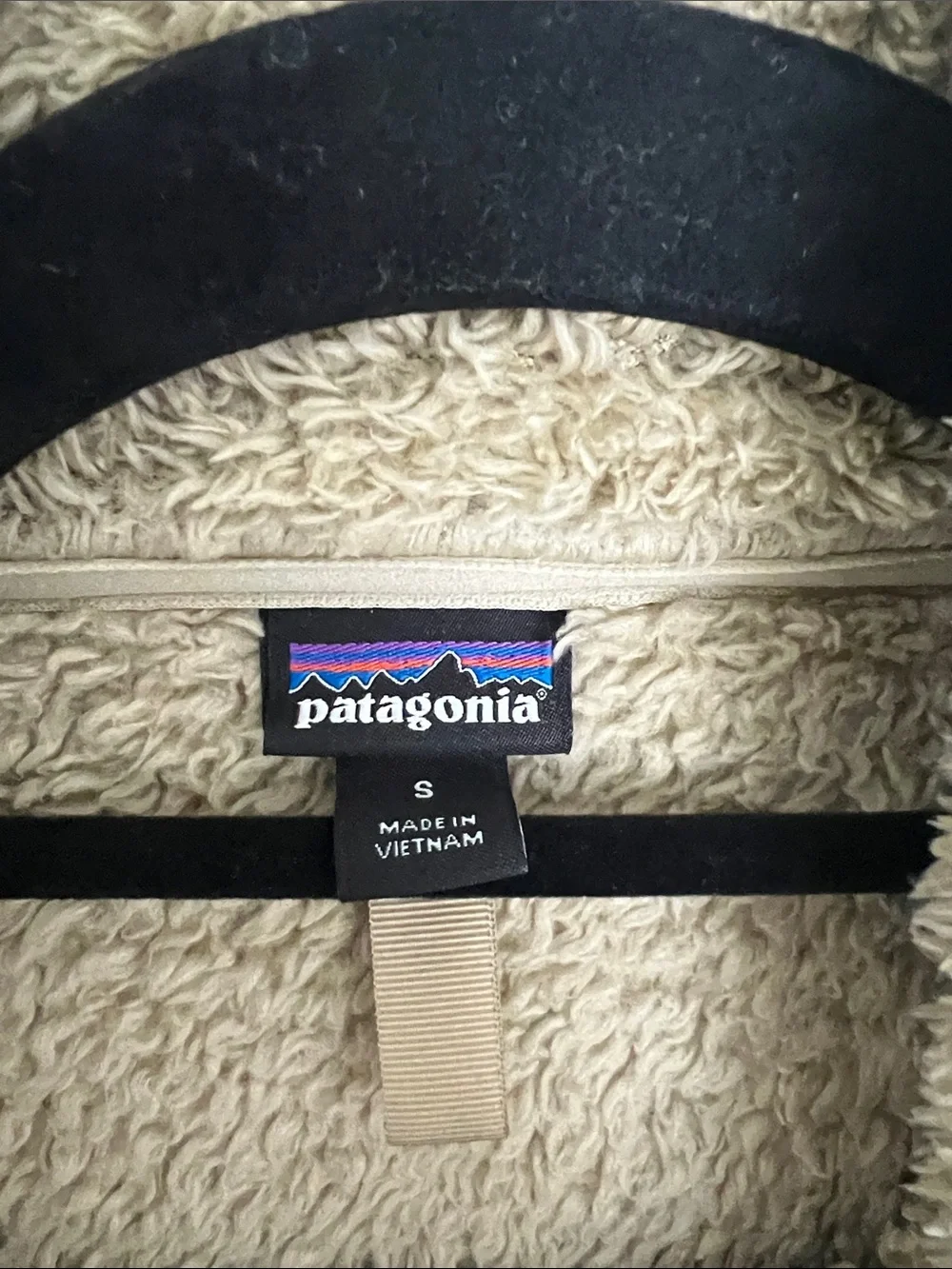 Patagonia Half-Zip Sherpa Pullover in Taupe